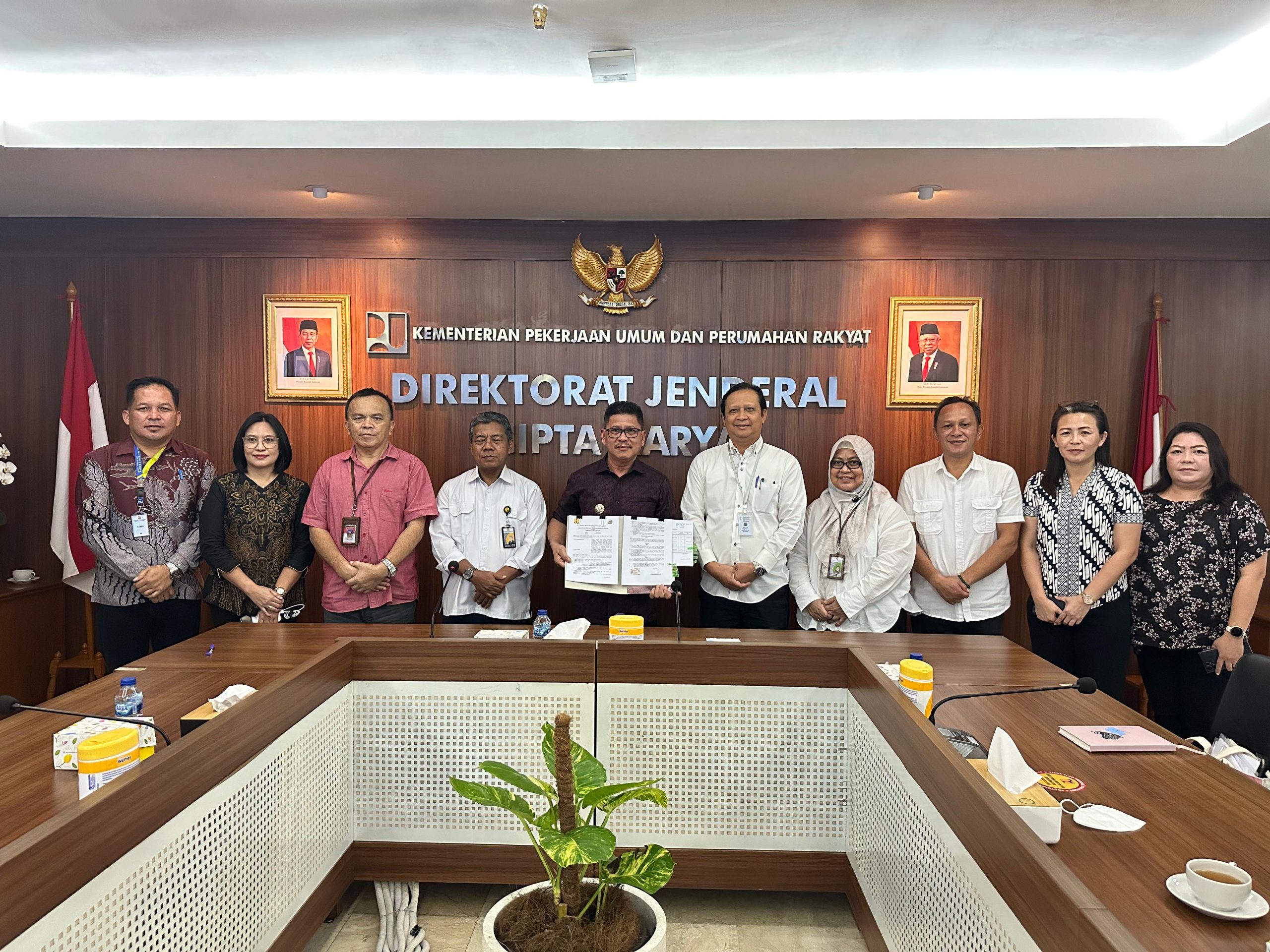Kementrian PUPR dan Pemerinta Kota Manado, Jakarta